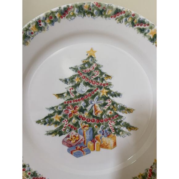 Vintage Corelle Corningware Christmas Joy Dinner Plate 10.25" USA Made - Picture 2 of 5